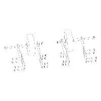 Jeu de rouleaux avec kit de montage