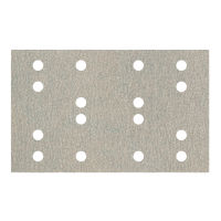 Selvklæbende slibeark 80 x 133 mm, P 40, 16 huller, med krog og løkke (SRA)