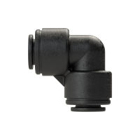 Vinkelforbindelsesstykke POM til slange-udvendig Ø 4 mm
