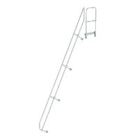 Schody s plošinou 60° druhé zábradlí 16 Schody se sklonem 60°