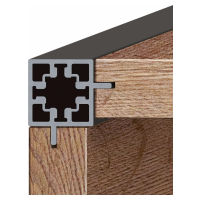 Hettich Eckprofil Doppelnut Cadro