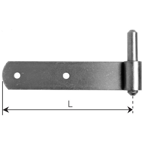 Dowel pin St znb left 130mm