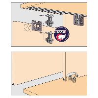 Hawa Clipo 26 H Inslide (IS) 2-panel sliding door set
