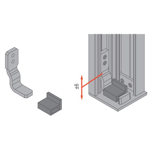 Balmero Auflagerelement