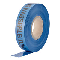 Warn- und Ortungsband "Wasser" mit Stahlband 