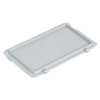 Coperchio con cerniera per contenitore