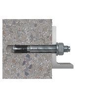 fischer Bolzenanker kurz Stahl galvanisch verzinkt FAZ II Plus K