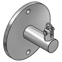 SFS Staffe murali sotto Inox A2 VDS-WU-RUND