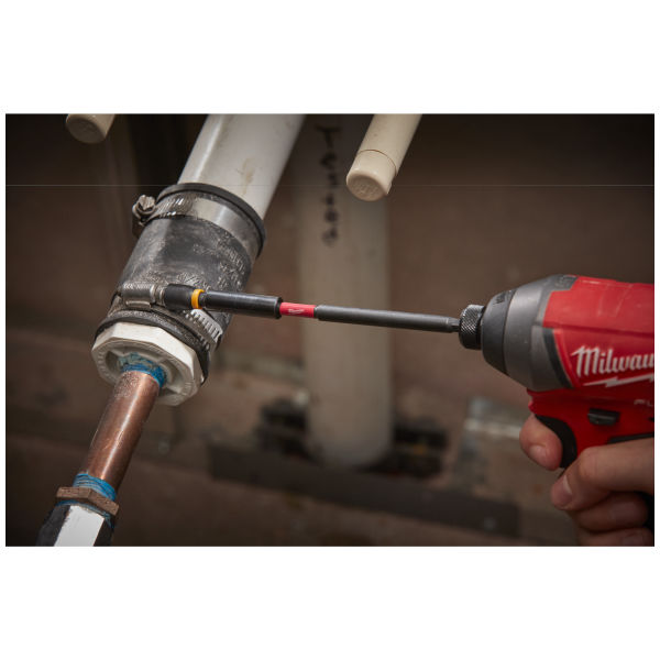 Portapunte magnetico 1/4″ esagonale 152 mm onda d'urto