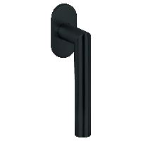 SFS Fenstergriff FG61 flache Rosette schwarz
