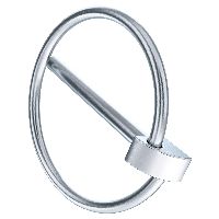 Goupilles abattantes acier zingué bleu