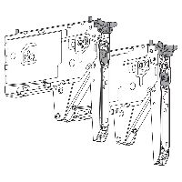 blum lift-up flap AVENTOS HK top power accumulator TIP-ON screw on