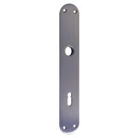 NICKAL Entrée de porte 6244 inox mat 40x235x2mm
