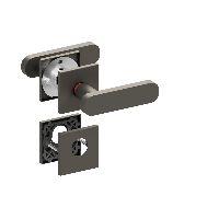 Qolibri smartbloc® 1145 entry Quadratrosette Titan satin