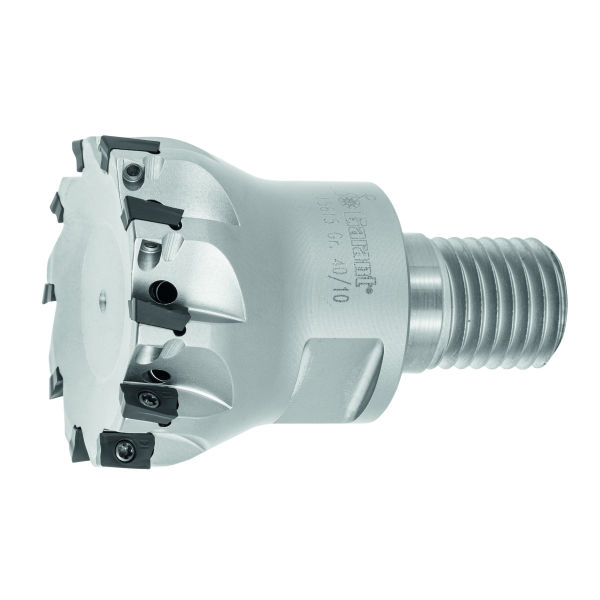 Softcut® shoulder mill with thread, for indexable inserts AP..