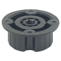 Aufnahme für Fussteil zu Sockelfuss