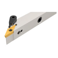 PVACR 12-2S-JHP Lever Lock Tools with Channels for High Pressure Coolant for 35° Positive Rhombic Inserts for Swiss Automatic Machines