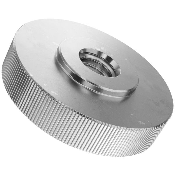 Rändelmuttern flache Form DIN 467-rostfrei A1 1.4305