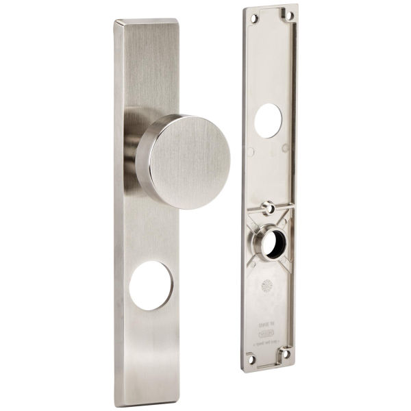 MEGA Garn. de sécurité à bouton 37.754/35.485 RZ78 nickelé