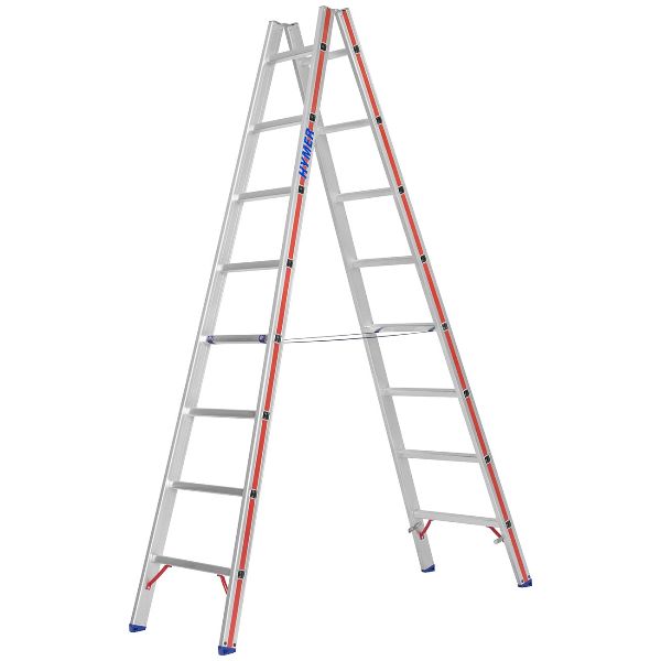 HYMER Sprossenstehleiter 6023 2x8