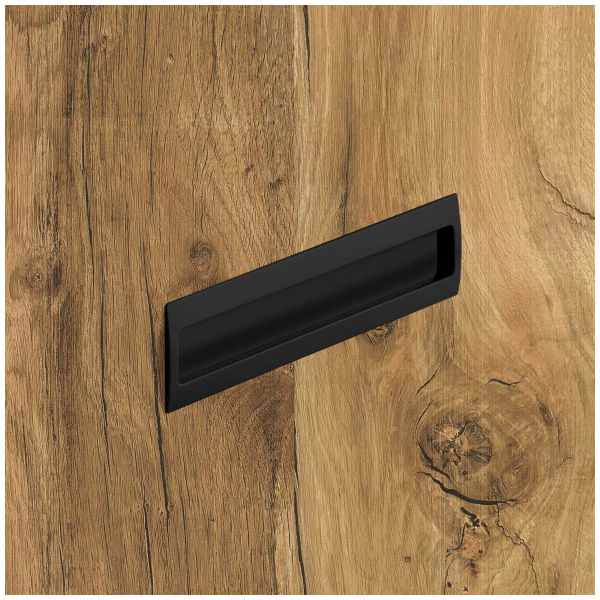 Hettich Poignée d'insertion Misnia noir mat 160 mm