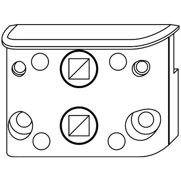 maco Renvoi de fouillot DM-6 pour tige carrée