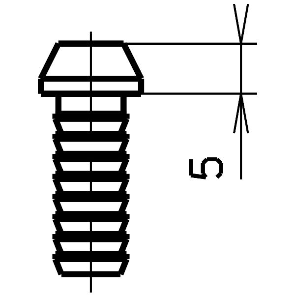 G-U BKS Gleitstopfen B9039 zu Treibriegelstange B9006